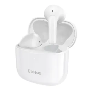 Bluetooth Stereo Headset, v5.0, TWS, nabíjací dok, dotykové ovládanie, vodotesný, Baseus Bowie E3, biely