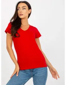 Dámske tričko s krátkym rukávom LELA červené