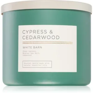 Bath & Body Works Cypress & Cedarwood vonná sviečka 411 g
