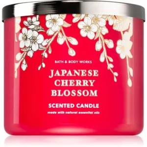 Bath & Body Works Japanese Cherry Blossom vonná sviečka 411 g
