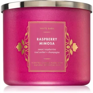 Bath & Body Works Raspberry Mimosa vonná sviečka 411 g