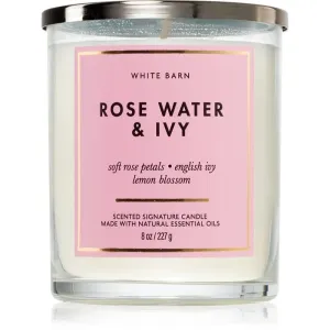 Bath & Body Works Rose Water & Ivy vonná sviečka 227 g
