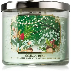 Bath & Body Works Vanilla Birch vonná sviečka 411 g