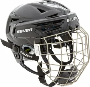 Bauer RE-AKT 150 Helmet Combo SR Čierna S Hokejová prilba