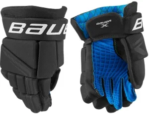 Bauer X GLOVE YTH Detské hokejové rukavice, čierna, veľkosť