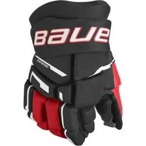 Bauer SUPREME M3 GLOVE-INT Juniorské hokejové rukavice, čierna, veľkosť #9082487