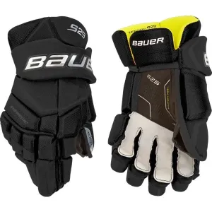 Bauer SUPREME S29 GLOVE JR Hokejové rukavice, čierna, veľkosť 12 #6880772