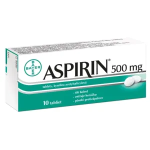 Aspirin 500 mg proti bolesti a horúčke 10 tbl