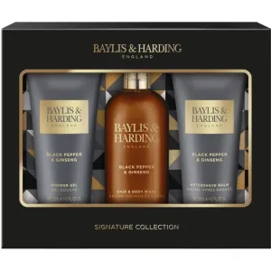 Baylis & Harding Black Pepper & Ginseng darčeková sada (na tvár, telo a vlasy) pre mužov #918916