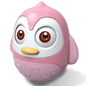 Bayo Kývajúca sa hračka tučniak pink 1 ks