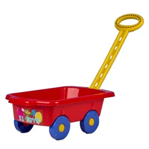 BAYO Detský vozík Vlečka 45 cm – červený