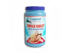 Multifunkčné tablety pre chlórovú dezinfekciu bazénovej vody LAGUNA 3v1 Triplex 2,4kg
