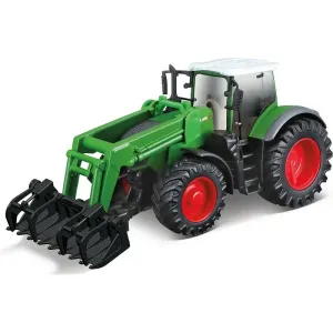 BBURAGO - Bburago10 cm Farm Tractor with front loader - Fendt 1050 Vario + grapple