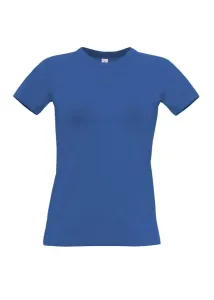 B&C Dámske tričko B&C - modré L