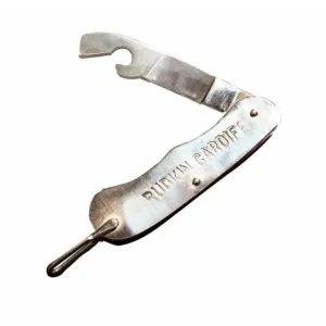 Vreckový nôž Rudkin Safety BCB® (Farba: Strieborná)