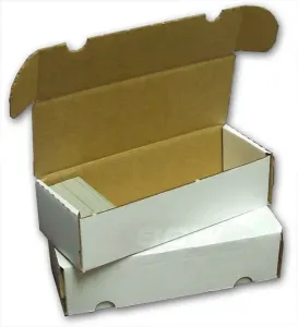 BCW Kartonová krabice na karty BCW na 550 karet