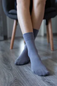 Barefoot ponožky - sivé #1071425