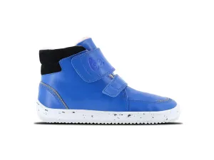 Detské zimné barefoot topánky Be Lenka Panda 2.0 - Blue & White #1073079