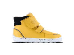 Detské zimné barefoot topánky Be Lenka Panda 2.0 - Cheese Yellow #1073060