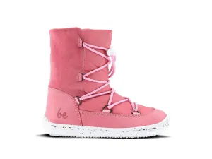 Detské zimné barefoot topánky Be Lenka Snowfox Kids 2.0 - Rose Pink #1073012