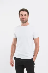Pánske tričko s okrúhlym výstrihom Be Lenka Essentials - White #7011299