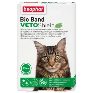 Beaphar Antiparazitný obojok pre mačky Bio Band 35cm 1ks