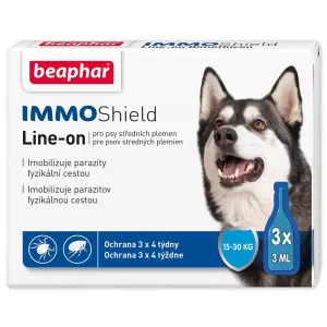 BEAPHAR Line-on Immo Shield pes M 3 ml 3 pipety