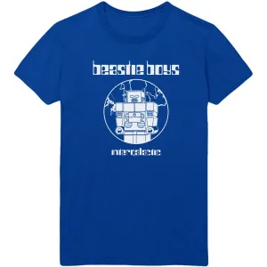 Beastie Boys Tričko Intergalactic Unisex Blue S