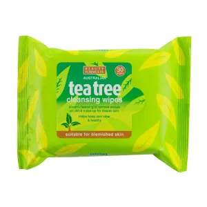 Beauty Formulas Čistiace obrúsky Tea Tree ( Clean sing Wipes) 30 ks