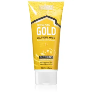 Beauty Formulas Gold gélová maska s kolagénom 100 ml
