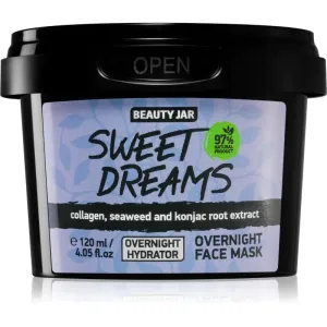 Beauty Jar Sweet Dreams nočná pleťová maska pre rozjasnenie a hydratáciu 120 ml