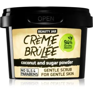 Beauty Jar Crème Brûlée jemný peeling na tvár 120 g