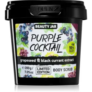 Beauty Jar Purple Cocktail osviežujúci telový peeling 200 g