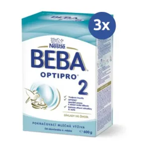 BEBA Optipro 2 600 g - balenie 3 ks #4026489