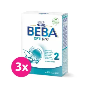 3x BEBA OPTIPRO® 2 Mlieko pokračovacie, 500 g​ #7351533