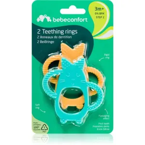 Bebeconfort 2 Teething Rings hryzadielko 3 m+ 2 ks