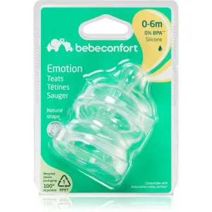Bebeconfort Emotion Slow Flow cumlík na fľašu 0-6 m 2 ks