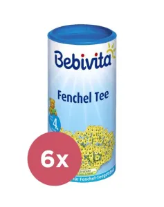 6x BEBIVITA Fenyklový čaj (200 g) - instatní #7442198
