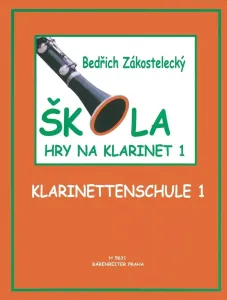 noty Baer Škola hry na klarinet I - Zákostelecký, Bedřich