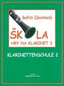 noty Baer Škola hry na klarinet II - Zákostelecký, Bedřich