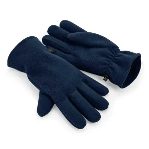 Beechfield Fleecové rukavice z recyklovaného polyesteru - Tmavomodrá | S/M #8163666