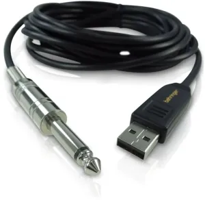 Behringer Guitar 2 USB Čierna 5 m USB Kábel