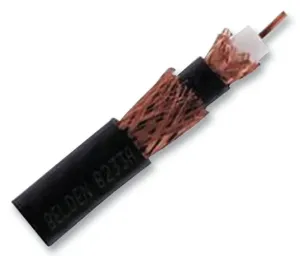 Belden 1189A 0101000 Cable, Coax, 305M, Black, Rg6