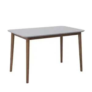 Drevený jedálenský stôl sivý 118 × 77 cm MODESTO, 126330