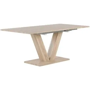 Rozkladací jedálenský stôl, svetlé drevo 140/180 × 90 cm LIXA, 157027