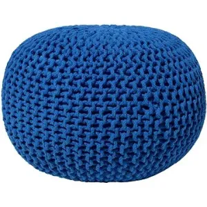 Okrúhly modrý vankúš na sedenie 50 × 35 cm CONRAD, 57991