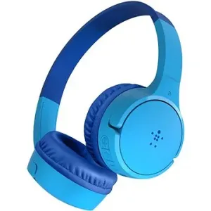 Belkin Soundform Mini – Wireless On-Ear Headphones for Kids – modrá