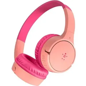 Belkin Soundform Mini – Wireless On-Ear Headphones for Kids ružová