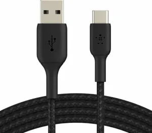 Belkin Boost Charge USB-A to USB-C Cable CAB002bt2MBK Čierna 2 m USB Kábel