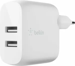Belkin Dual USB-A Wall Charger WCB002vfWH